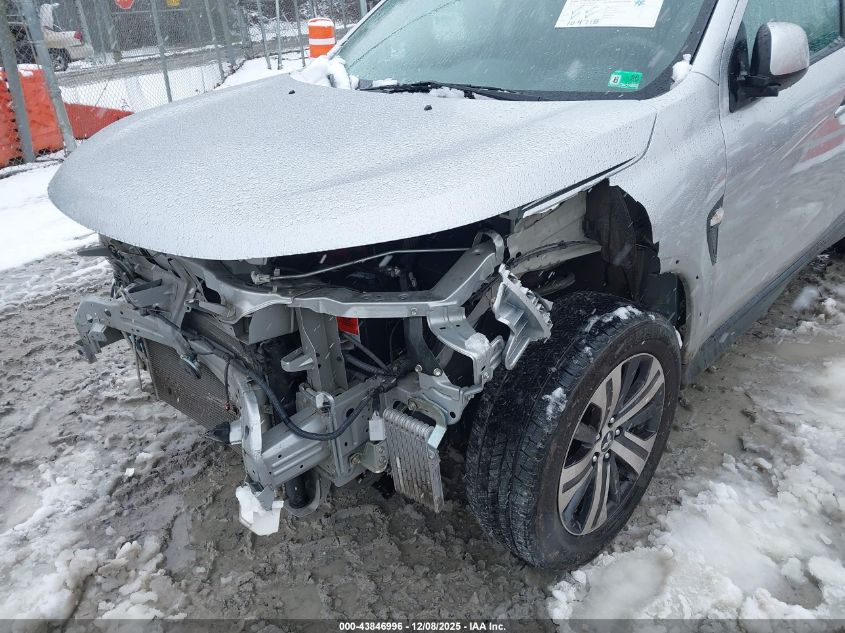 2020 Mitsubishi Outlander Sport 2.0 Es VIN: JA4AP3AU6LU021509 Lot: 43846996