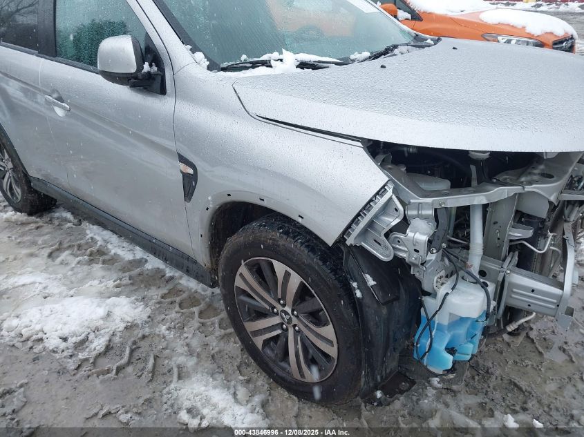 2020 Mitsubishi Outlander Sport 2.0 Es VIN: JA4AP3AU6LU021509 Lot: 43846996