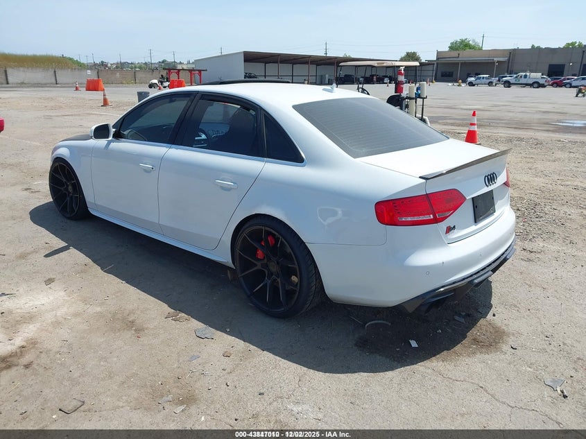 2012 AUDI S4 auction photo 3