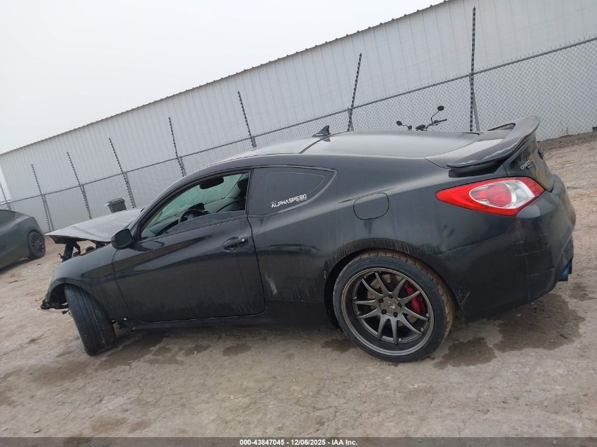 2010 Hyundai Genesis 2.0T Track VIN: KMHHT6KD4AU003759 Lot: 43847045