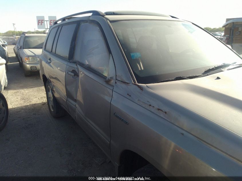 2004 Toyota Highlander Limited V6 VIN: JTEDP21A140018749 Lot: 43847054