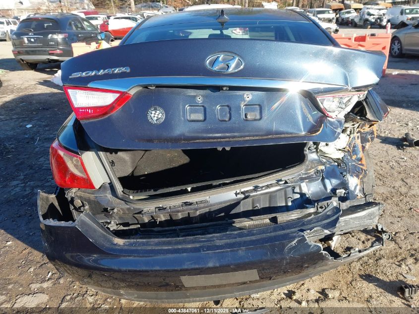 2014 Hyundai Sonata Gls VIN: 5NPEB4AC7EH902333 Lot: 43847061