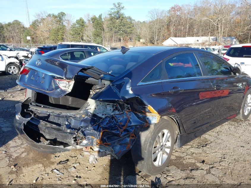 2014 Hyundai Sonata Gls VIN: 5NPEB4AC7EH902333 Lot: 43847061