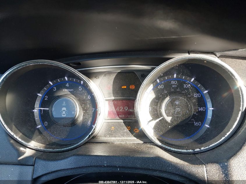 2014 Hyundai Sonata Gls VIN: 5NPEB4AC7EH902333 Lot: 43847061