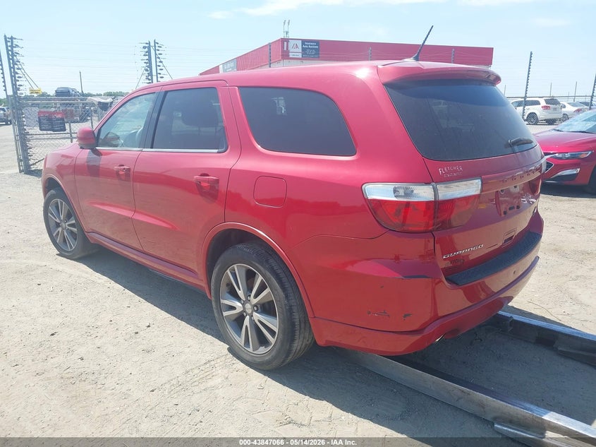 Vin: 1c4rdhag6dc679444, lot: 44342569, dodge durango sxt 20133