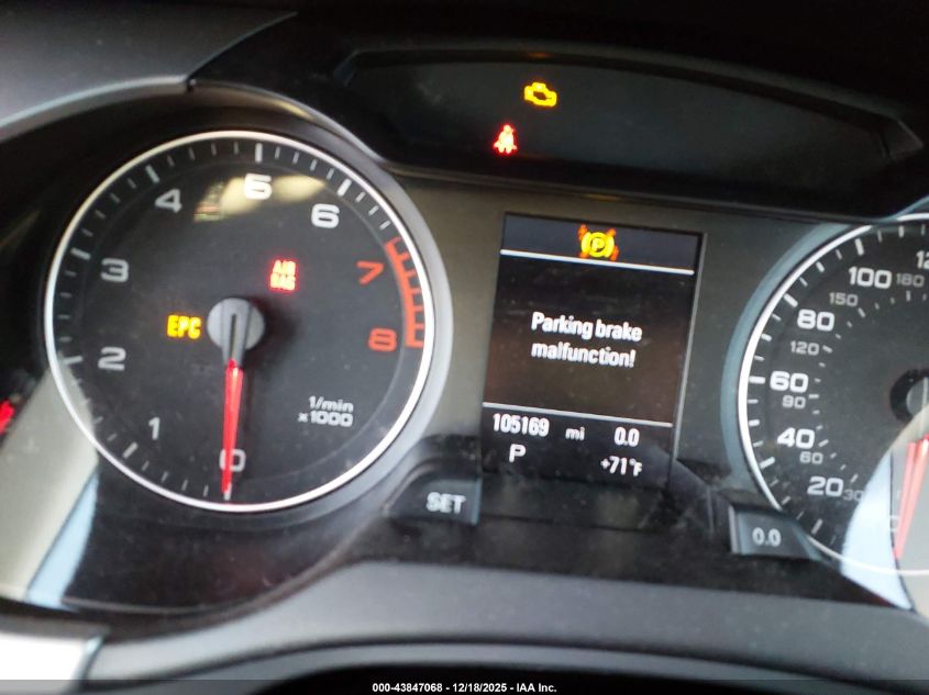 2011 Audi A4 2.0T Premium VIN: WAUEFAFL0BN036396 Lot: 43847068