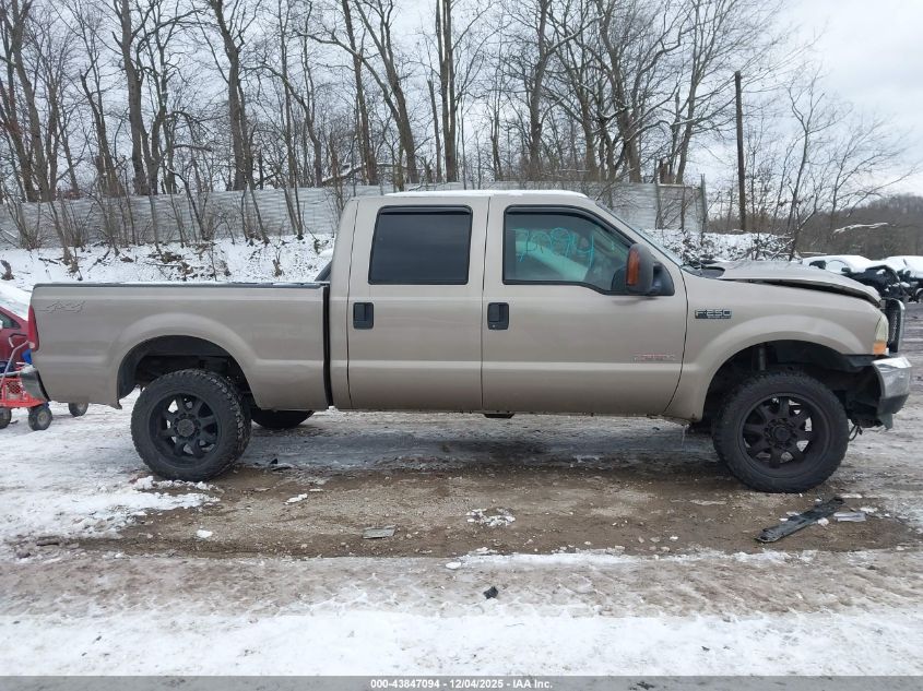 2004 Ford F-250 Lariat/Xl/Xlt VIN: 1FTNW21P24EB46355 Lot: 43847094