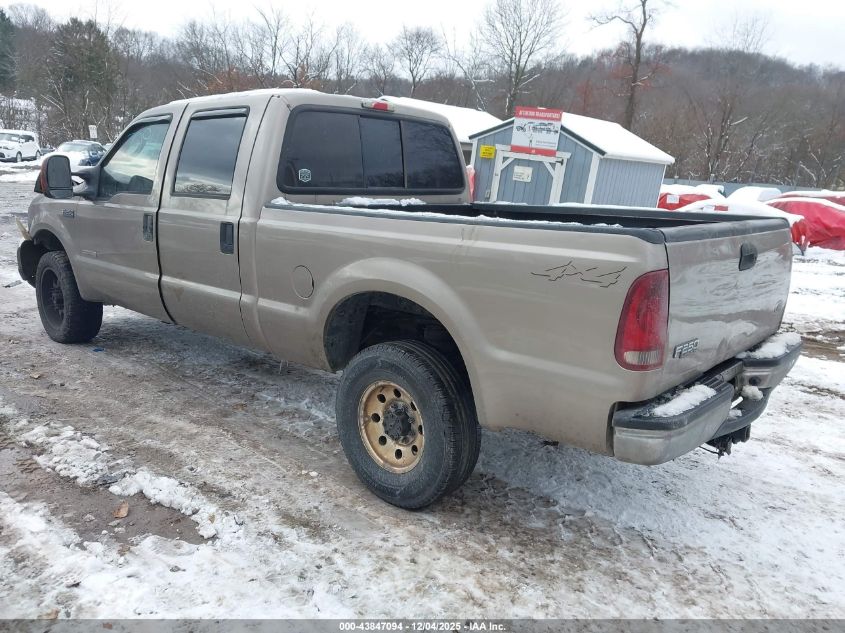 2004 Ford F-250 Lariat/Xl/Xlt VIN: 1FTNW21P24EB46355 Lot: 43847094