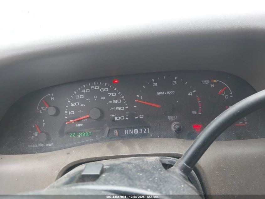 2004 Ford F-250 Lariat/Xl/Xlt VIN: 1FTNW21P24EB46355 Lot: 43847094