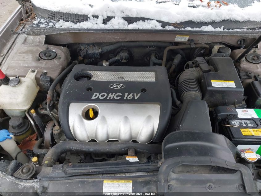 2007 Hyundai Sonata Gls VIN: 5NPET46C97H193316 Lot: 43847117