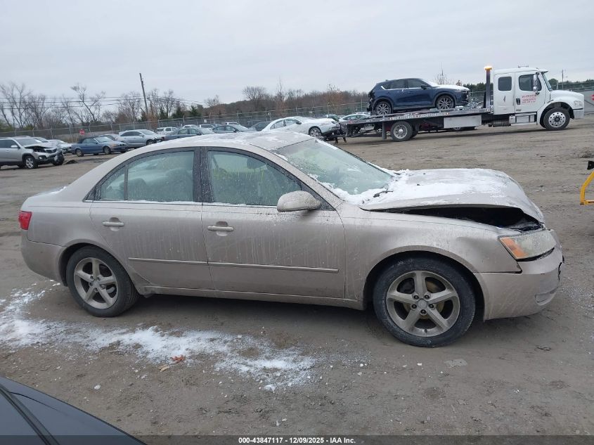 2007 Hyundai Sonata Gls VIN: 5NPET46C97H193316 Lot: 43847117