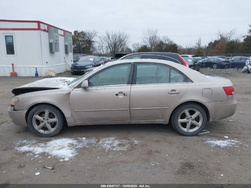2007 Hyundai Sonata Gls VIN: 5NPET46C97H193316 Lot: 43847117