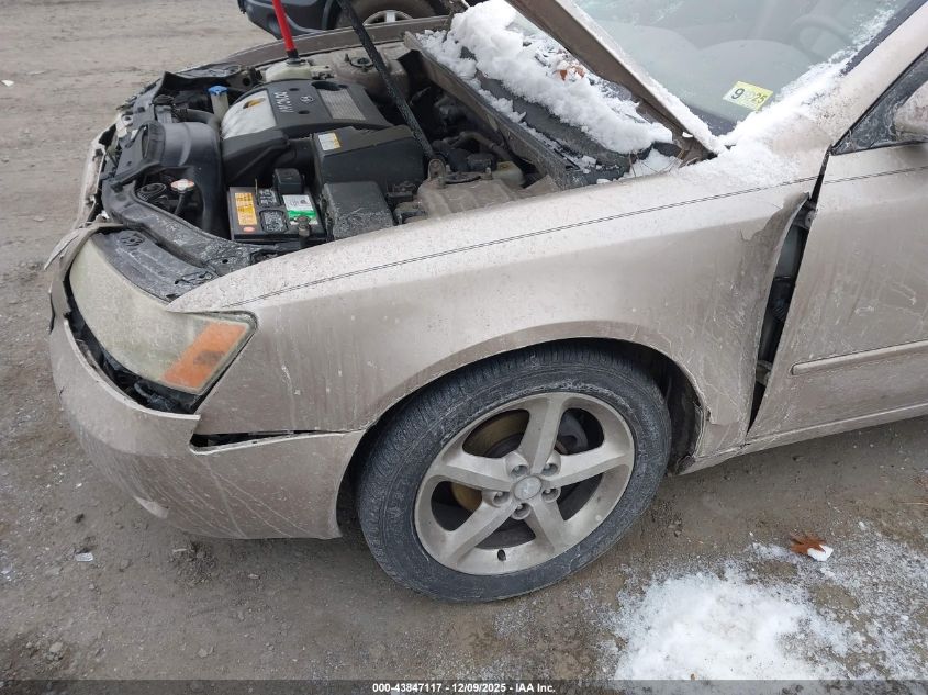 2007 Hyundai Sonata Gls VIN: 5NPET46C97H193316 Lot: 43847117