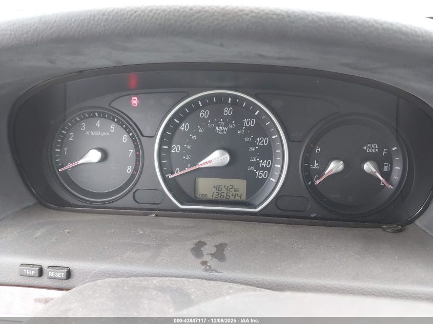 2007 Hyundai Sonata Gls VIN: 5NPET46C97H193316 Lot: 43847117