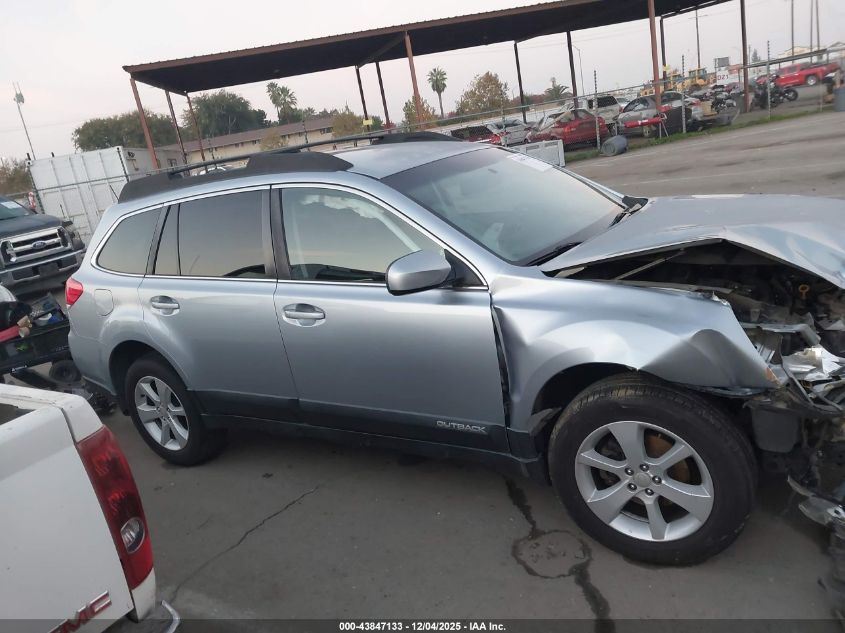 2013 Subaru Outback 2.5I Premium VIN: 4S4BRBCC3D3277130 Lot: 43847133