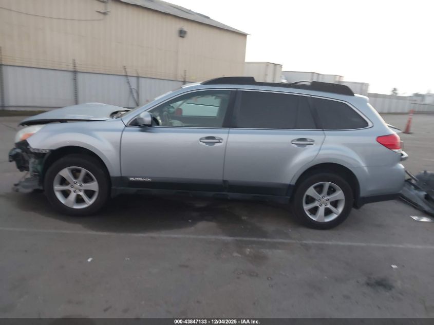 2013 Subaru Outback 2.5I Premium VIN: 4S4BRBCC3D3277130 Lot: 43847133