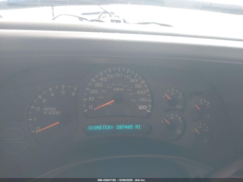 2003 Chevrolet Silverado 1500 Ls VIN: 1GCEC14V23Z120410 Lot: 43847150