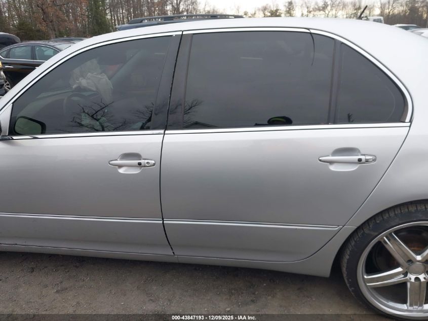 2006 Lexus Ls 430 VIN: JTHBN36F565033156 Lot: 43847193