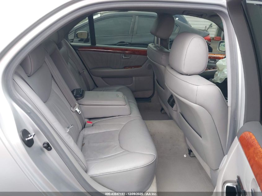 2006 Lexus Ls 430 VIN: JTHBN36F565033156 Lot: 43847193