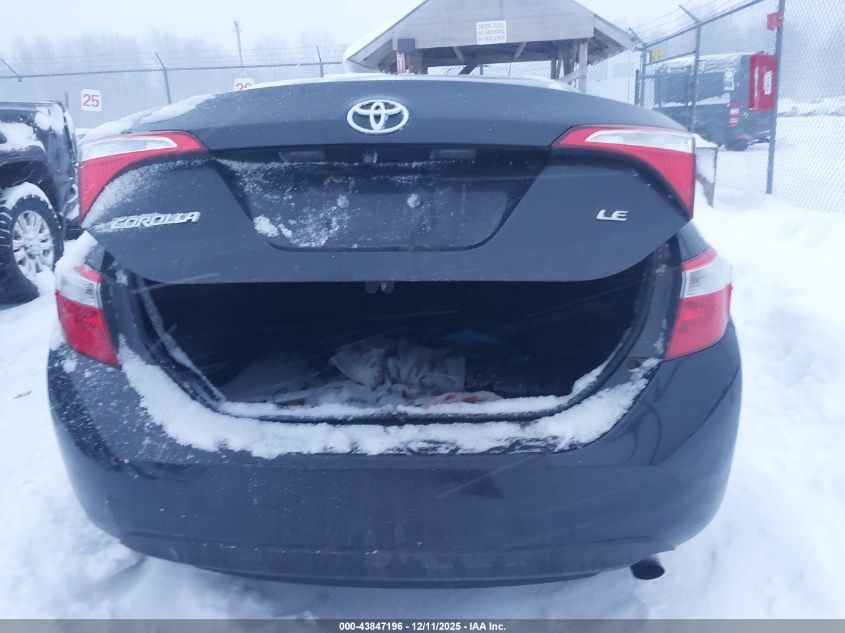 2016 Toyota Corolla Le VIN: 2T1BURHE2GC690545 Lot: 43847196