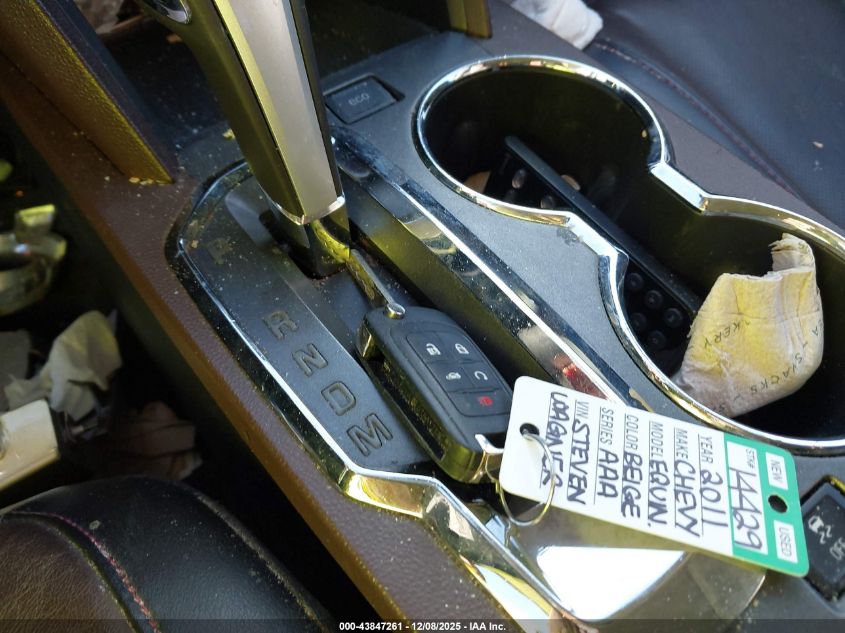 2011 Chevrolet Equinox Ltz VIN: 2GNALFEC5B1226602 Lot: 43847261