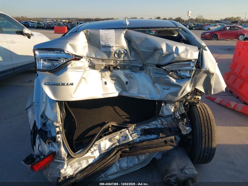 2024 Toyota Corolla Le VIN: 5YFB4MDE7RP086839 Lot: 43847266