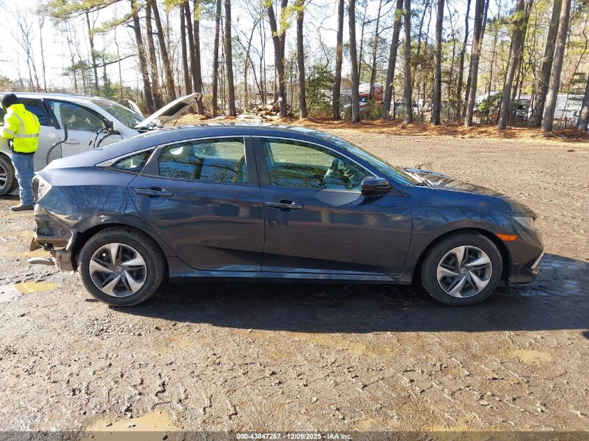 2020 Honda Civic Lx VIN: 2HGFC2F62LH515527 Lot: 43847287
