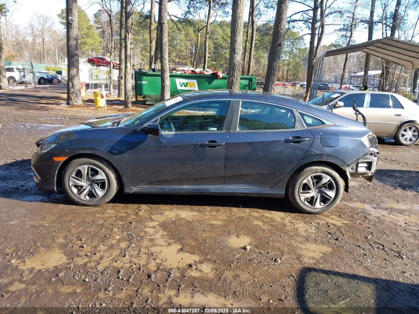 2020 Honda Civic Lx VIN: 2HGFC2F62LH515527 Lot: 43847287