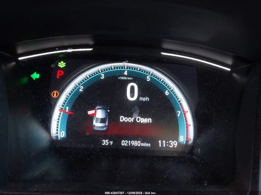 2020 Honda Civic Lx VIN: 2HGFC2F62LH515527 Lot: 43847287