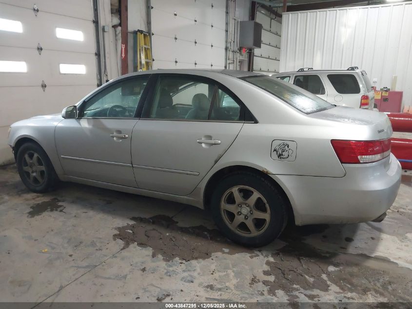 2006 Hyundai Sonata Gls V6/Lx V6 VIN: 5NPEU46F96H043227 Lot: 43847295