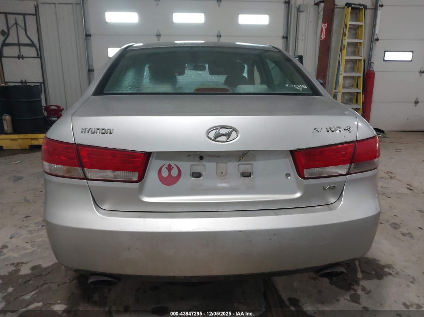 2006 Hyundai Sonata Gls V6/Lx V6 VIN: 5NPEU46F96H043227 Lot: 43847295