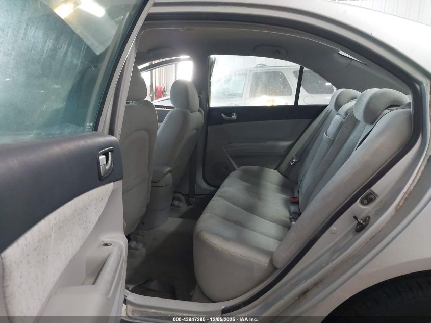 2006 Hyundai Sonata Gls V6/Lx V6 VIN: 5NPEU46F96H043227 Lot: 43847295