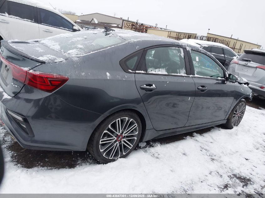 2020 Kia Forte Gt VIN: 3KPF44AC8LE137195 Lot: 43847301