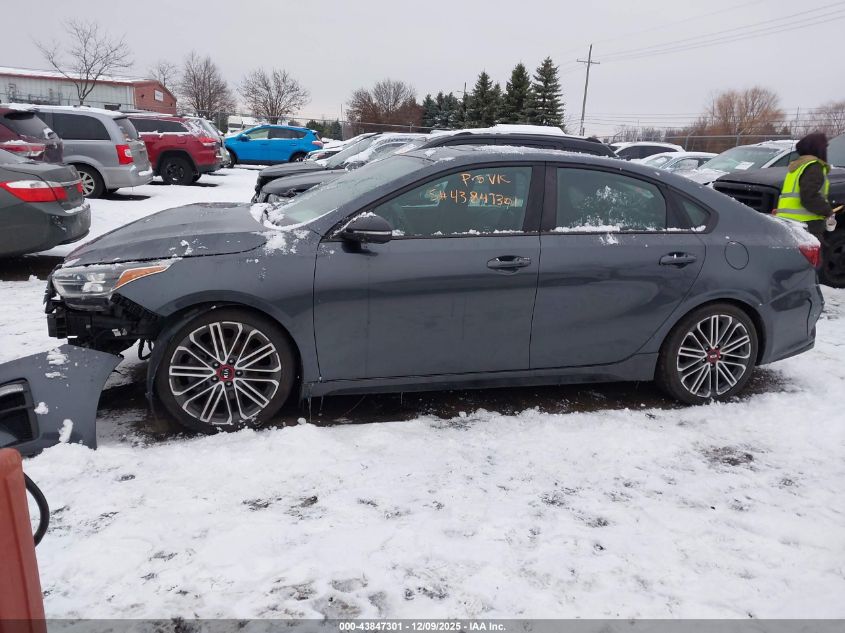 2020 Kia Forte Gt VIN: 3KPF44AC8LE137195 Lot: 43847301