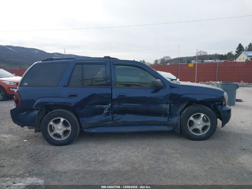 2008 Chevrolet Trailblazer Lt VIN: 1GNDT13S982253093 Lot: 43847336