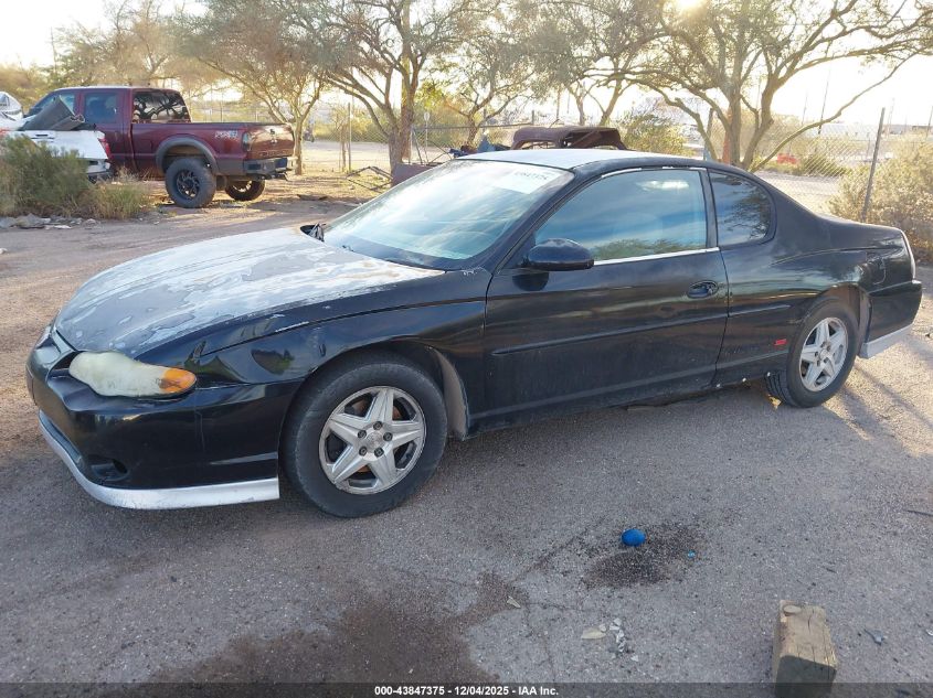 2003 Chevrolet Monte Carlo Ss VIN: 2G1WX12K039156049 Lot: 43847375