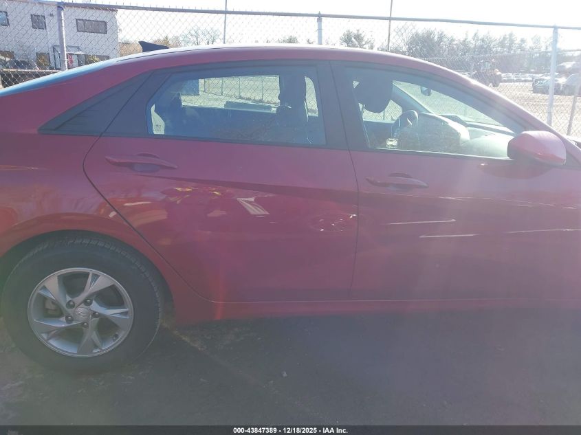 2021 Hyundai Elantra Se VIN: KMHLL4AG2MU162357 Lot: 43847389