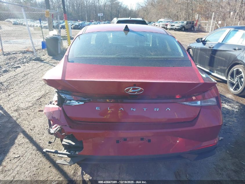 2021 Hyundai Elantra Se VIN: KMHLL4AG2MU162357 Lot: 43847389