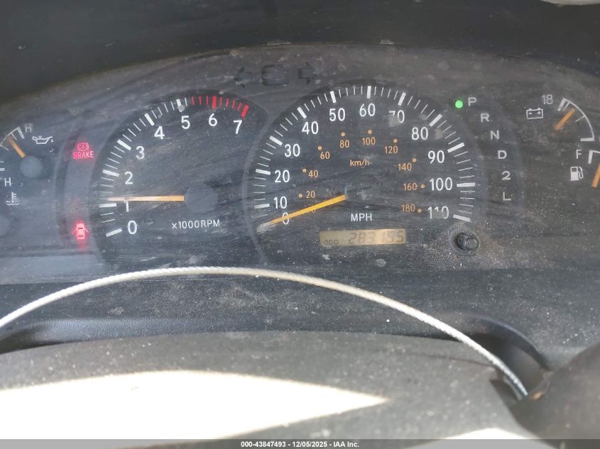 2001 Toyota Tundra Sr5 V8 VIN: 5TBRT34191S168973 Lot: 43847493