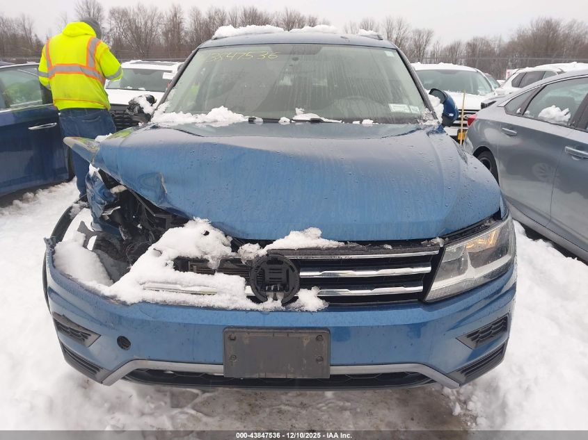 2018 Volkswagen Tiguan 2.0T S VIN: 3VV0B7AX3JM091554 Lot: 43847536