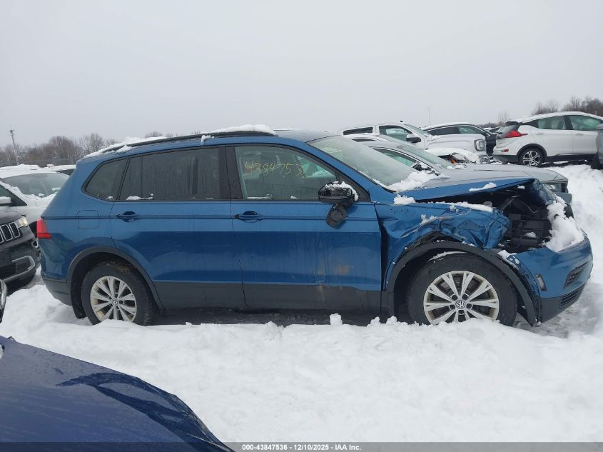 2018 Volkswagen Tiguan 2.0T S VIN: 3VV0B7AX3JM091554 Lot: 43847536