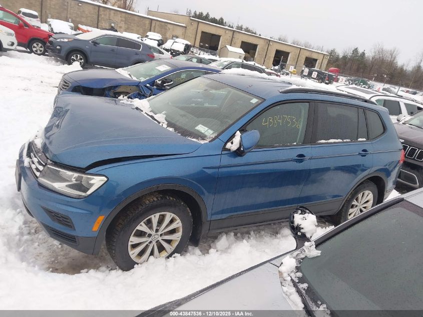 2018 Volkswagen Tiguan 2.0T S VIN: 3VV0B7AX3JM091554 Lot: 43847536