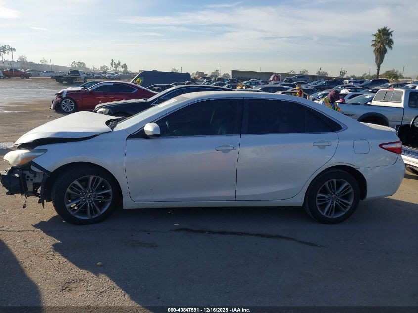 2015 Toyota Camry Se VIN: 4T1BF1FK2FU056492 Lot: 43847591