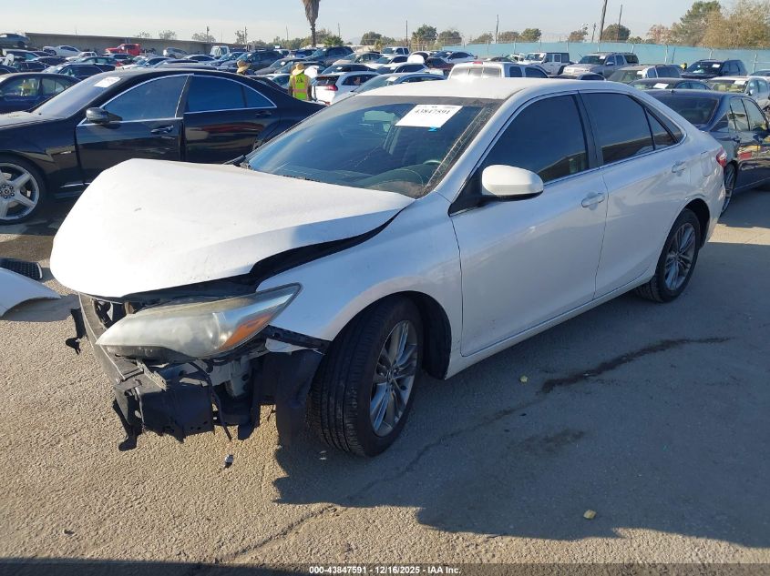 2015 Toyota Camry Se VIN: 4T1BF1FK2FU056492 Lot: 43847591