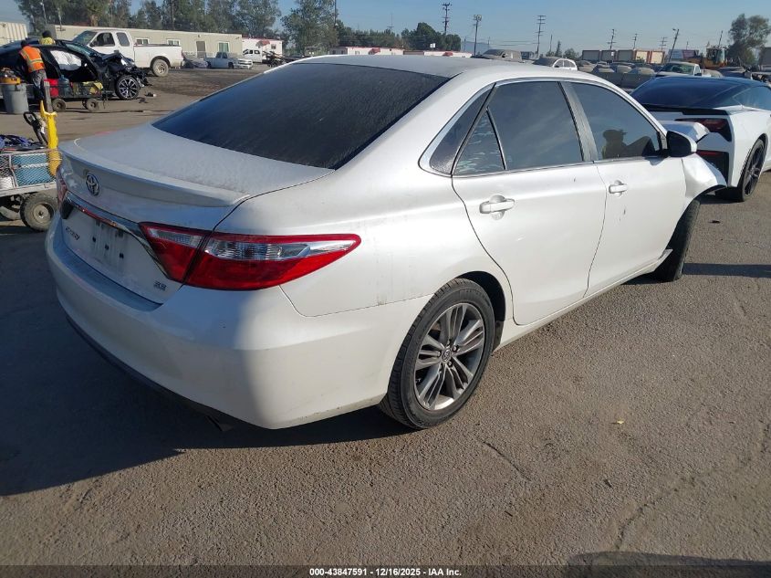 2015 Toyota Camry Se VIN: 4T1BF1FK2FU056492 Lot: 43847591