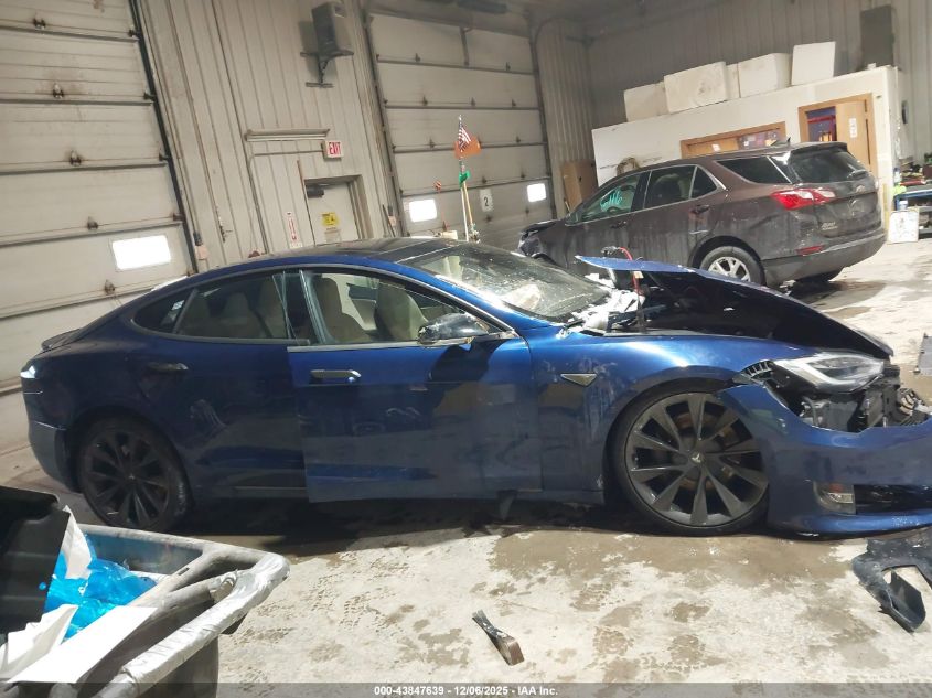 2016 Tesla Model S 60D/70D/75D/85D/90D VIN: 5YJSA1E29GF155339 Lot: 43847639