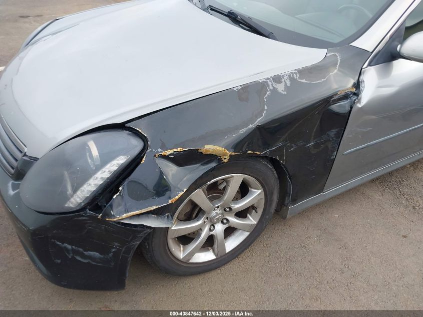 2006 Infiniti G35 VIN: JNKCV51E16M517751 Lot: 43847642