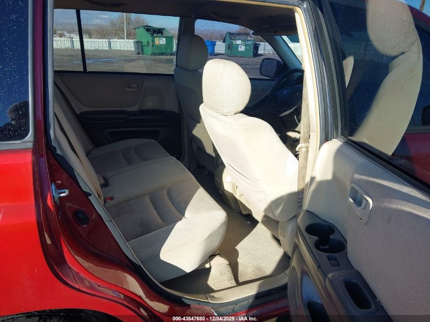 2003 Toyota Highlander V6 VIN: JTEHF21A530142882 Lot: 43847680