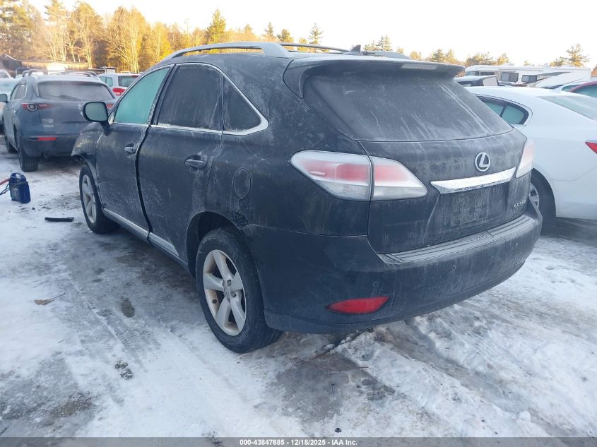 2013 Lexus Rx 350 VIN: 2T2BK1BA4DC201440 Lot: 43847685