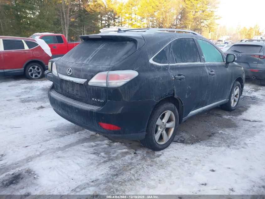 2013 Lexus Rx 350 VIN: 2T2BK1BA4DC201440 Lot: 43847685